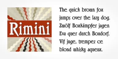 Rimini Pro by SoftMaker — Decorative Font — thumbnail 4