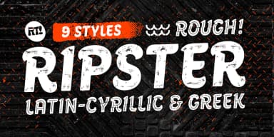 RIPSTER ROUGH by Rodrigo Typo — Display Font — thumbnail 2