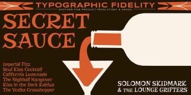 Risque Pro by Stiggy & Sands — Decorative Font — thumbnail 2