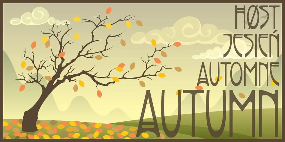 RIVANNA NF PRO by CheapProFonts — Decorative Font