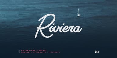 Riviera Signature Font by Unio Creative Solutions — Script Handwritten Font — thumbnail 1