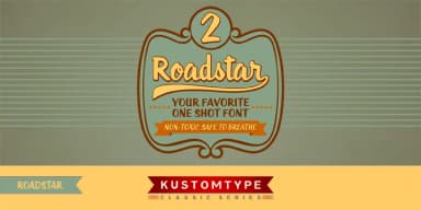 Roadstar by Kustomtype — Script Handwritten Font — thumbnail 2