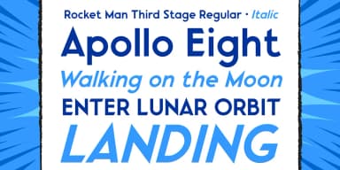 Rocket Man by Comicraft — Decorative Font — thumbnail 4