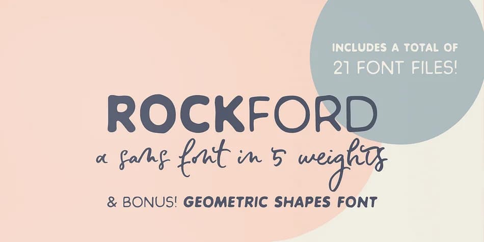 Rockford by Ana's Fonts — Decorative Font