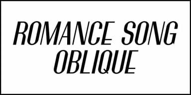 ROMANCE SONG JNL by Jeff Levine Fonts — Decorative Font — thumbnail 4