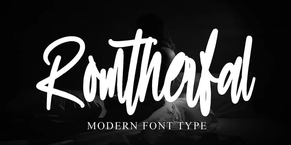 Romtherfal by Ayska — Script Handwritten Font