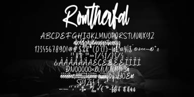 Romtherfal by Ayska — Script Handwritten Font — thumbnail 2