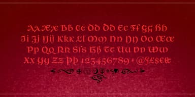 Rosenbaum by Andreas Stötzner — Blackletter Font — thumbnail 5