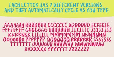 Rough Bluff by Pizzadude.dk — Display Font — thumbnail 7