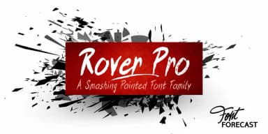 Rover Pro by Fontforecast — Decorative Font — thumbnail 1