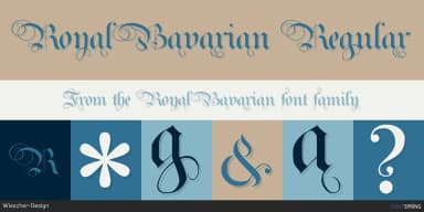 RoyalBavarian by Wiescher-Design — Blackletter Font — thumbnail 1
