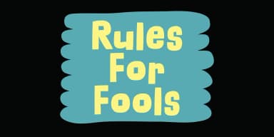 Rules For Fools by Bogstav — Decorative Font — thumbnail 1