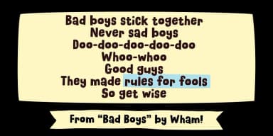 Rules For Fools by Bogstav — Decorative Font — thumbnail 2