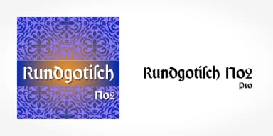 Rundgotisch No2 Pro by SoftMaker — Blackletter Font — thumbnail 1