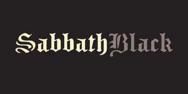 Sabbath Black by Emigre — Blackletter Font — thumbnail 1