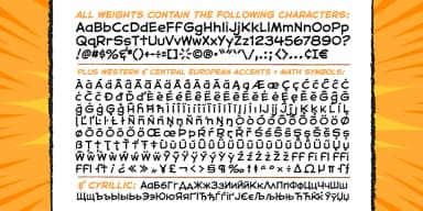 Samaritan Lower by Comicraft — Decorative Font — thumbnail 5