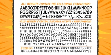 SAMARITAN TALL by Comicraft — Decorative Font — thumbnail 5