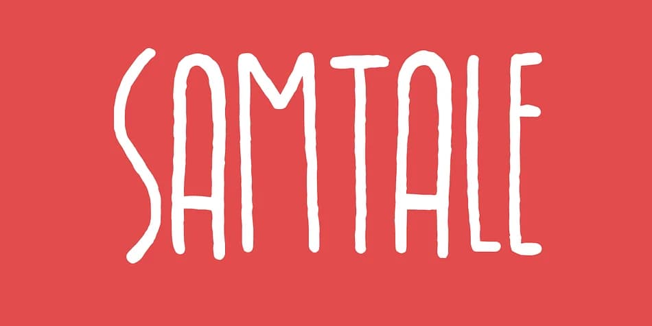 SAMTALE by Bogstav — Dingbats Font
