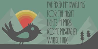 SAMTALE by Bogstav — Dingbats Font — thumbnail 4