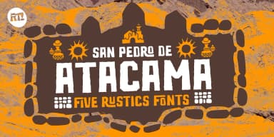 San Pedro de Atacama by Rodrigo Typo — Dingbats Font — thumbnail 2