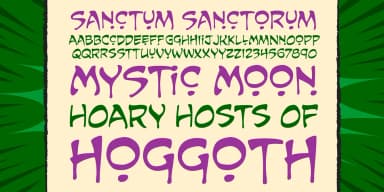 Sanctum Sanctorum by Comicraft — Decorative Font — thumbnail 2