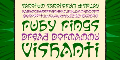 Sanctum Sanctorum by Comicraft — Decorative Font — thumbnail 4
