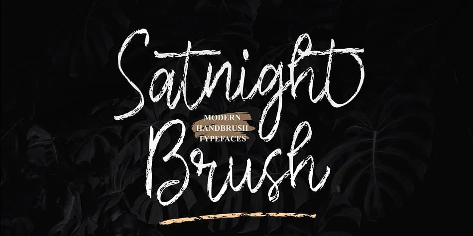 Satnight by Muharima Rasyid — Script Handwritten Font