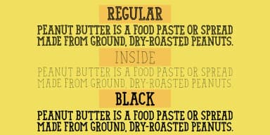 Saturday Detentions by Bogstav — Display Font — thumbnail 5