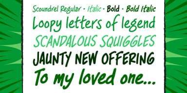 Scoundrel by Comicraft — Decorative Font — thumbnail 2
