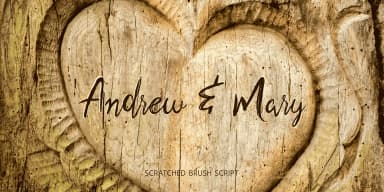 Scratched Brush Script by Pedro Teixeira — Script Handwritten Font — thumbnail 3