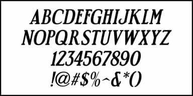 SCREEN HERO JNL by Jeff Levine Fonts — Decorative Font — thumbnail 5