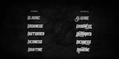 Screter by Seventh Imperium — Blackletter Font — thumbnail 3