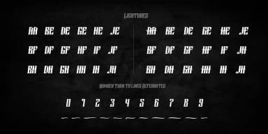 Screter by Seventh Imperium — Blackletter Font — thumbnail 4