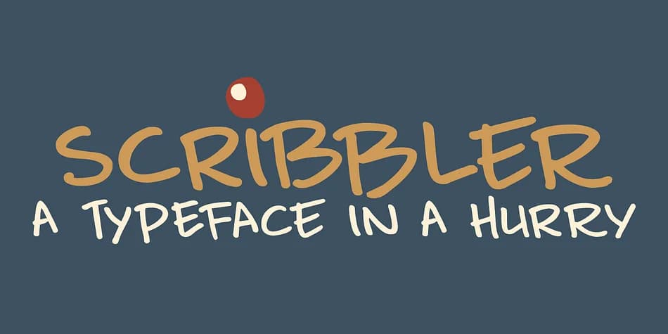 Scribbler by Hanoded — Decorative Font