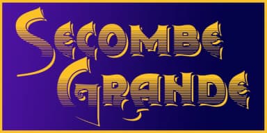 Secombe by Greater Albion Typefounders — Decorative Font — thumbnail 1