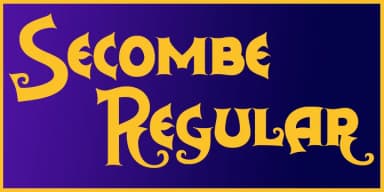 Secombe by Greater Albion Typefounders — Decorative Font — thumbnail 2