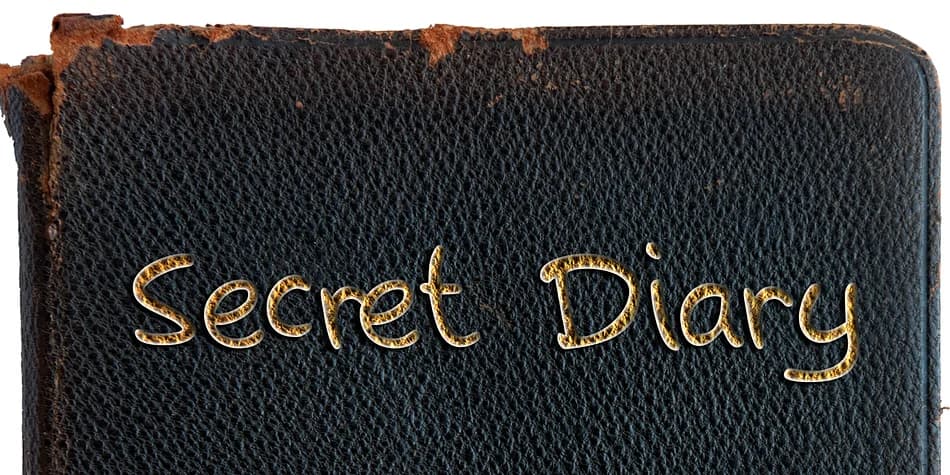 Secret Diary by Hanoded — Decorative Font