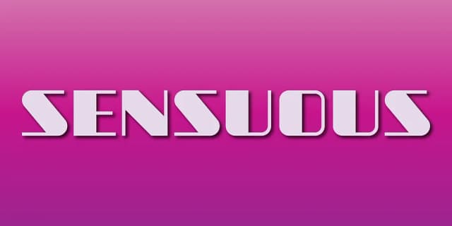 SENSUOUS by Gerald Gallo Fonts — Decorative Font