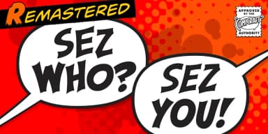 SEZ WHO SEZ YOU by Comicraft — Decorative Font — thumbnail 1