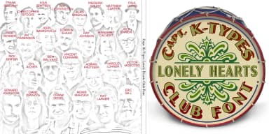Sgt Peppers Lonely Hearts Club by K-Type — Decorative Font — thumbnail 2
