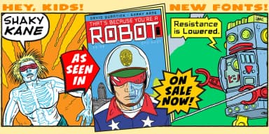 SHAKY KANE by Comicraft — Decorative Font — thumbnail 2