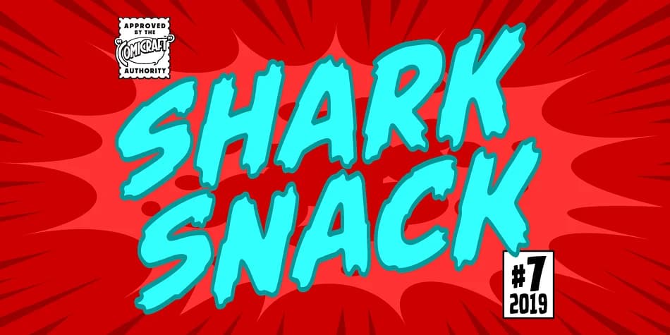 SHARK SNACK by Comicraft — Decorative Font