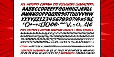 SHARK SNACK by Comicraft — Decorative Font — thumbnail 5