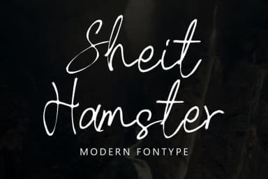 Sheit Hamster by Ayska — Script Handwritten Font — thumbnail 1