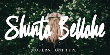 Shinta Bellahe by Ayska — Script Handwritten Font — thumbnail 1