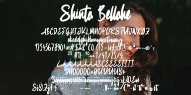Shinta Bellahe by Ayska — Script Handwritten Font — thumbnail 5