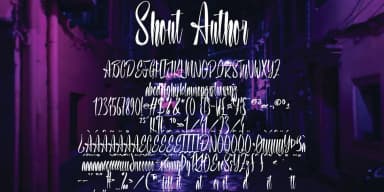 Shout Author by Ayska — Script Handwritten Font — thumbnail 6