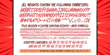 SHOUT OUT by Comicraft — Decorative Font — thumbnail 4