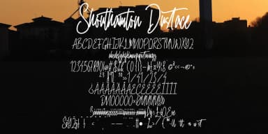 Shouthamton Dusthance by Ayska — Script Handwritten Font — thumbnail 5