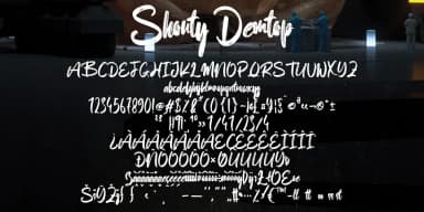Shouty Demtop by Ayska — Script Handwritten Font — thumbnail 5